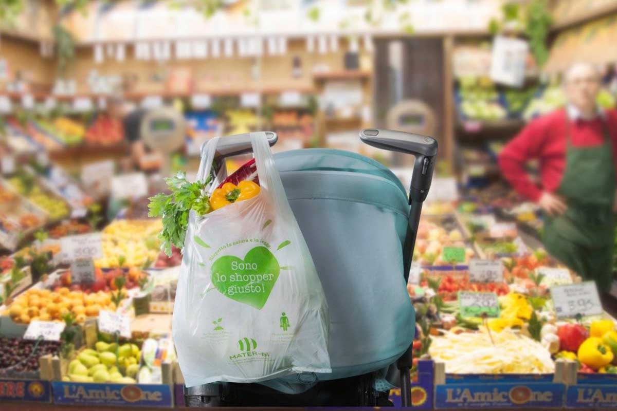 sacchetto spesa mater-bi
