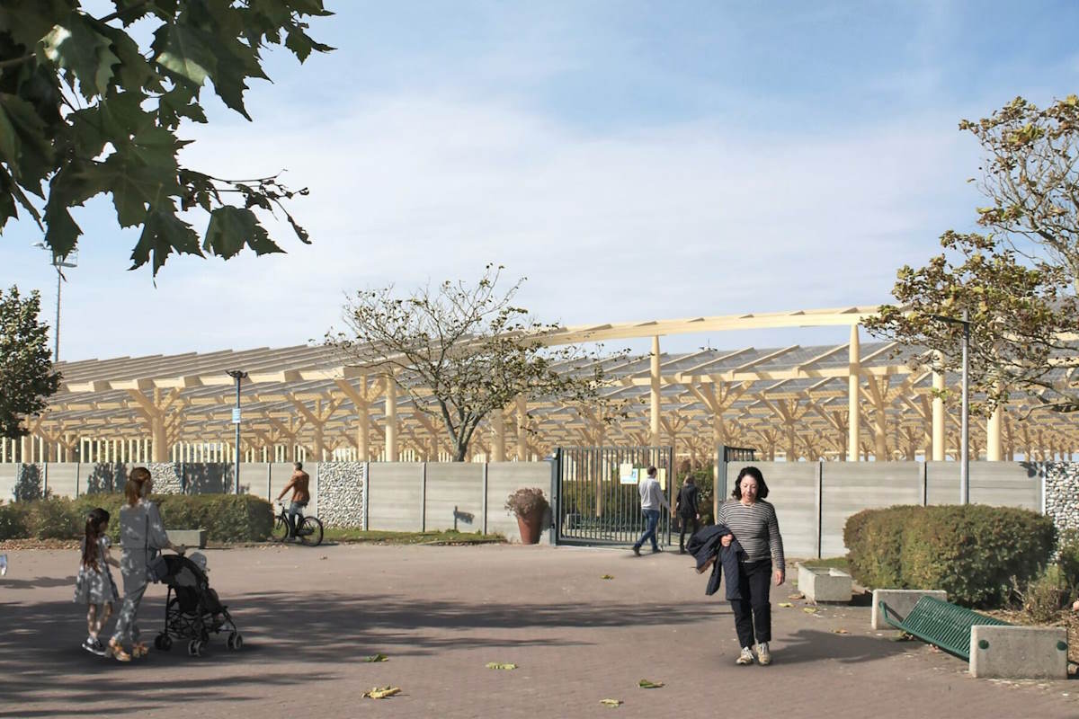 cimitero fotovoltaico francia