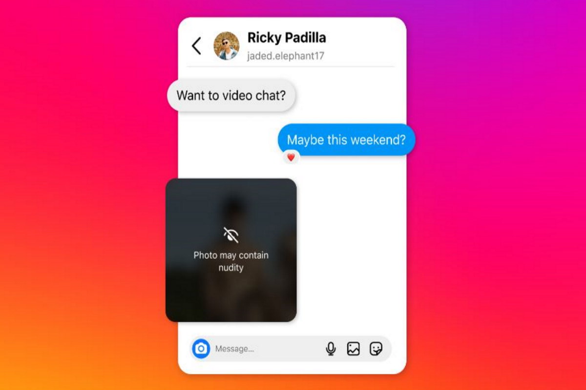 funzione IG foto con nudità