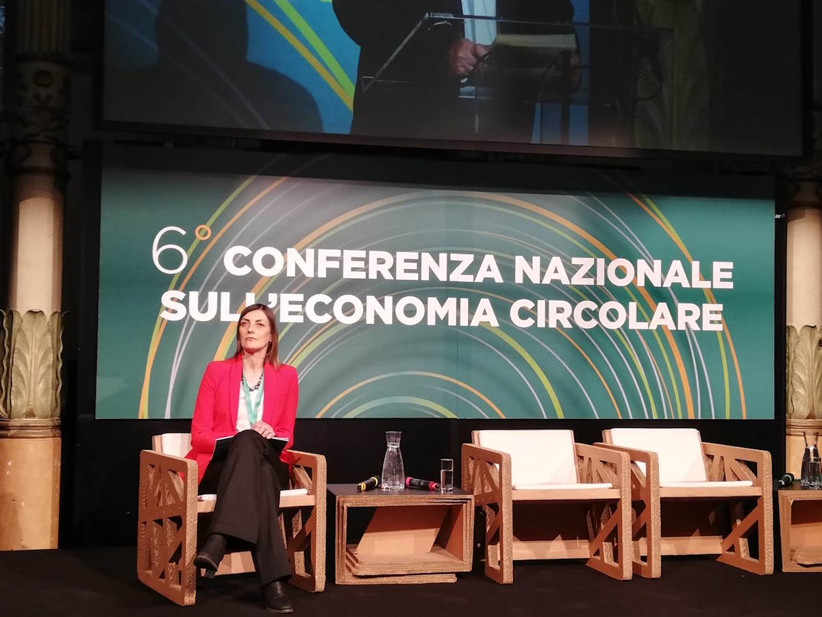 rapport sur l'économie circulaire en Italie en premier