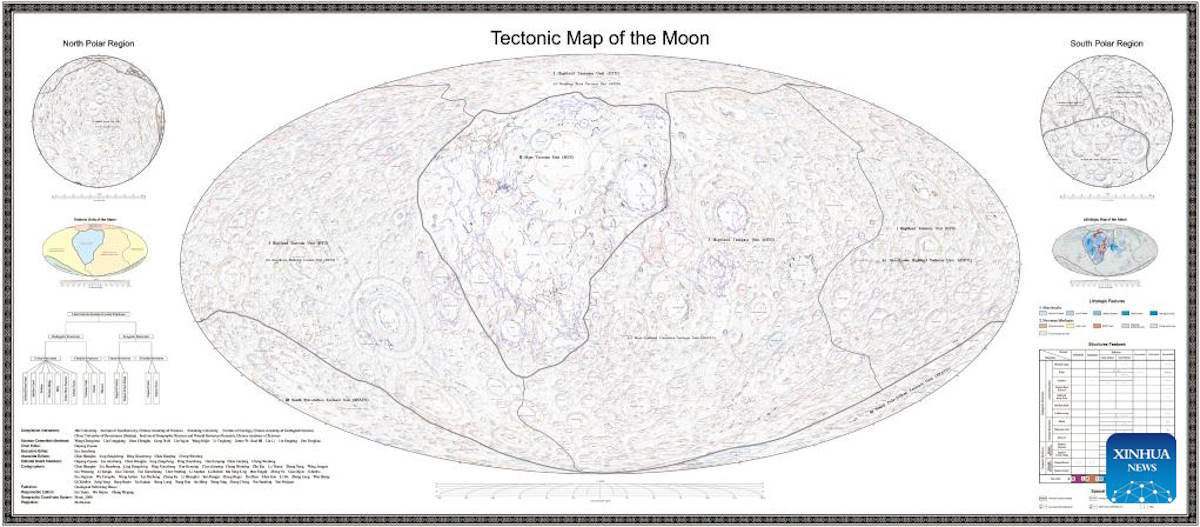 Lune de l'Atlas géologique