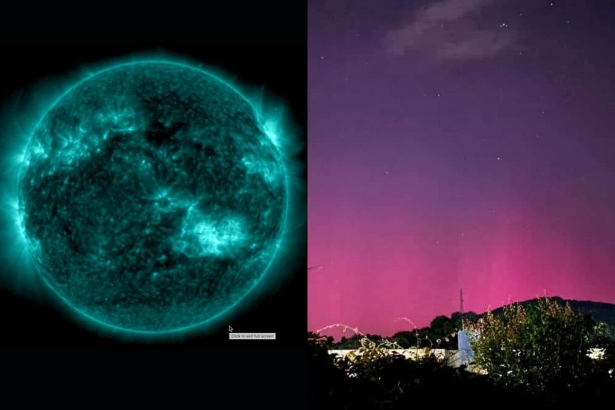 tempesta geomagnetica aurora boreale
