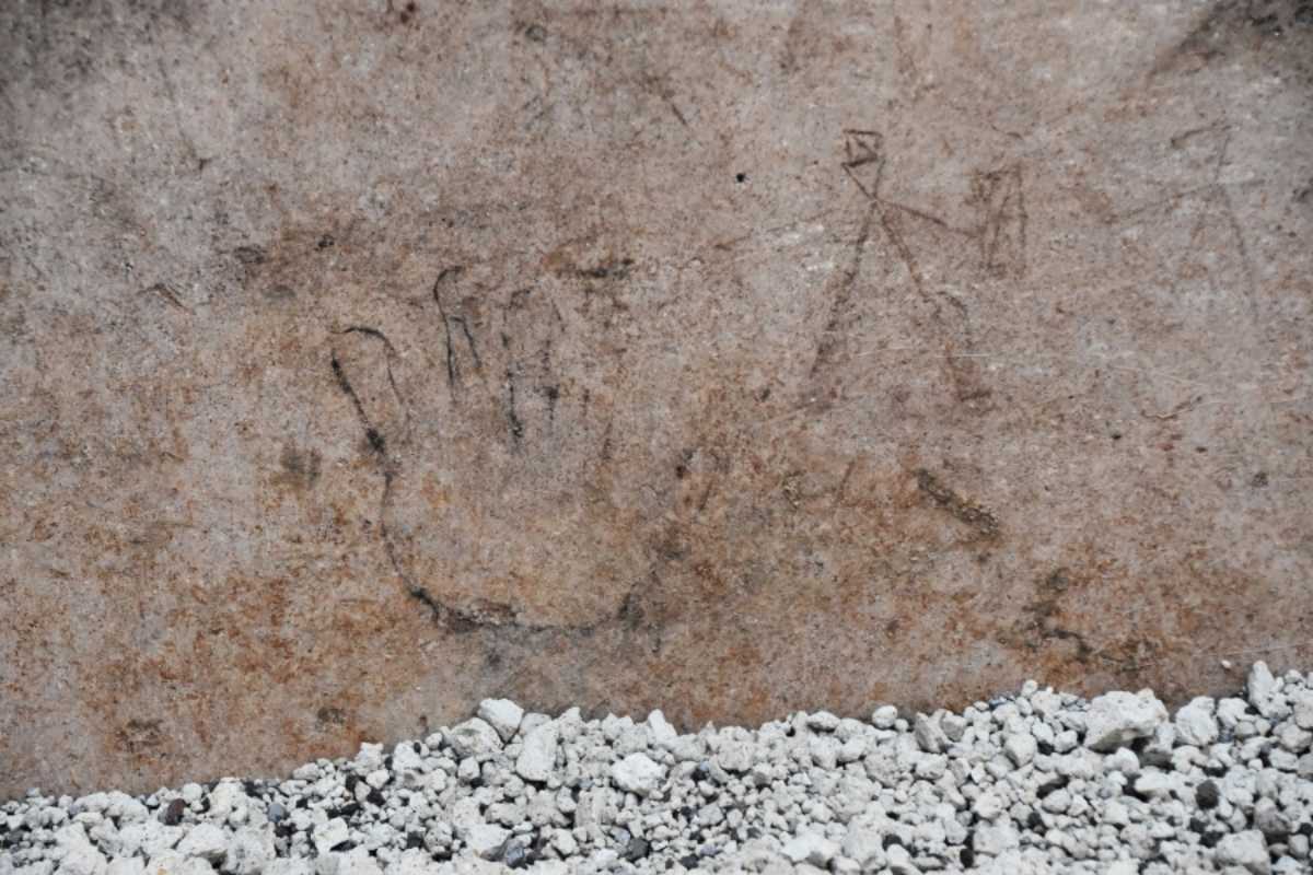 Pompei disegni bambini