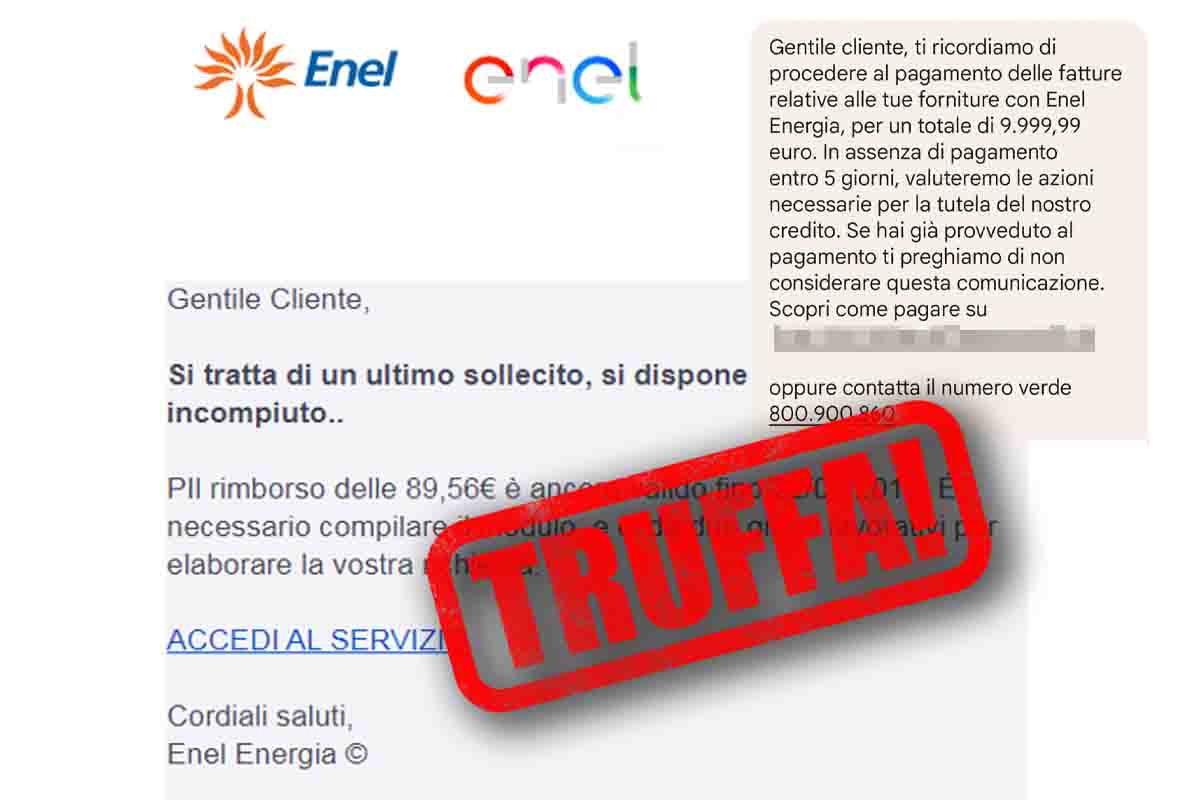 Truffa Enel Energia