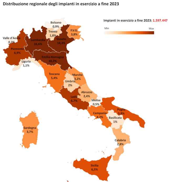 régions photovoltaïques