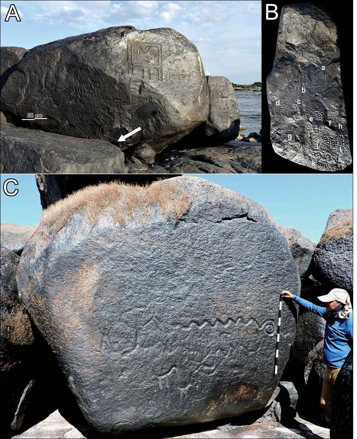gravures rupestres amérique du sud signaux voyageurs