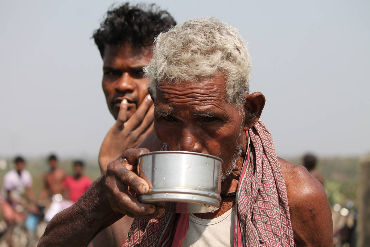 ondata di calore in india