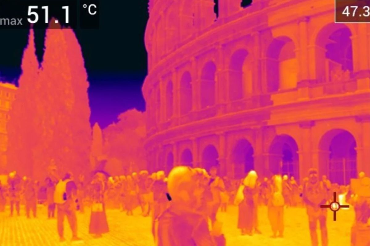 roma temperature 50 gradi