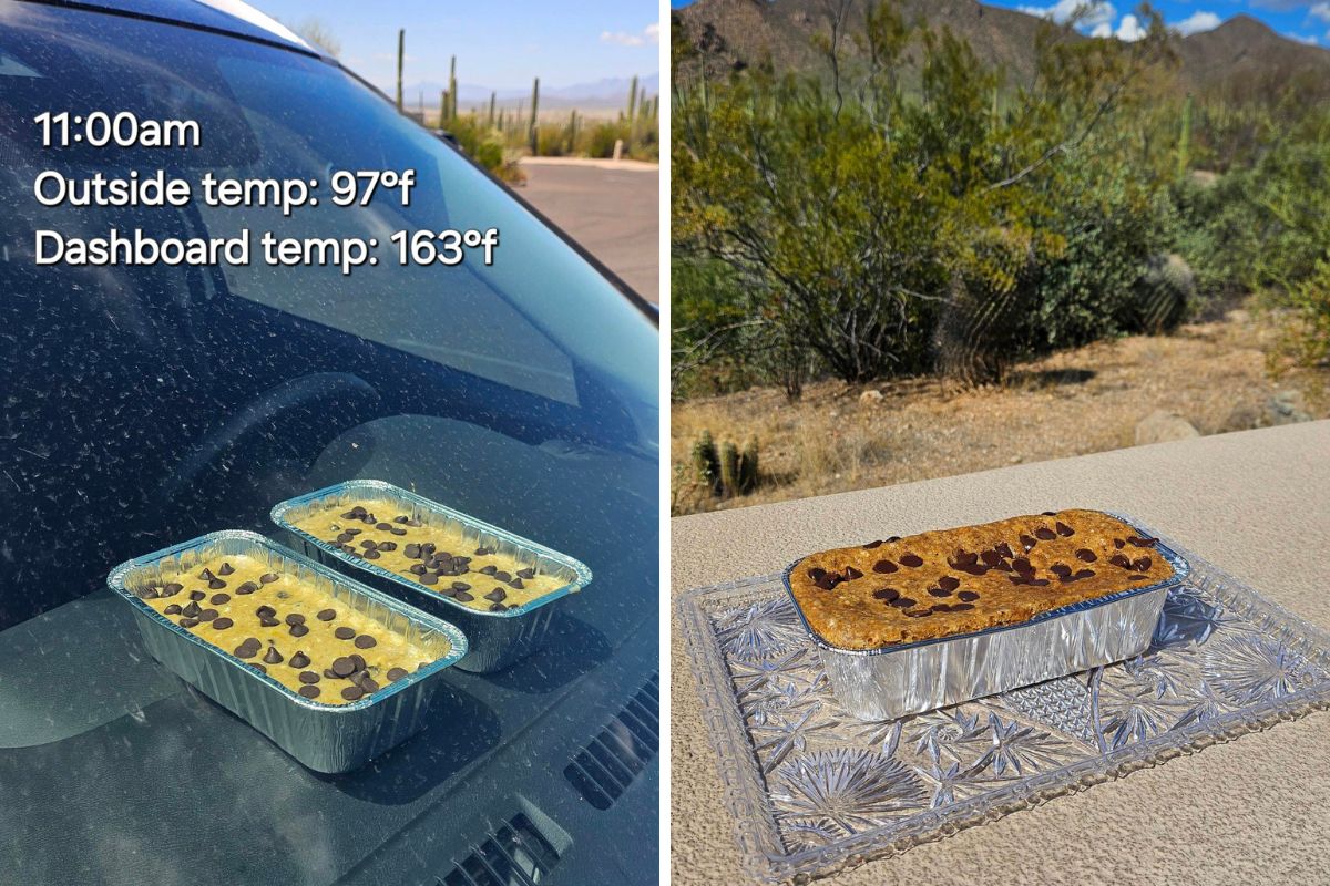 cuocere dolce con il calore