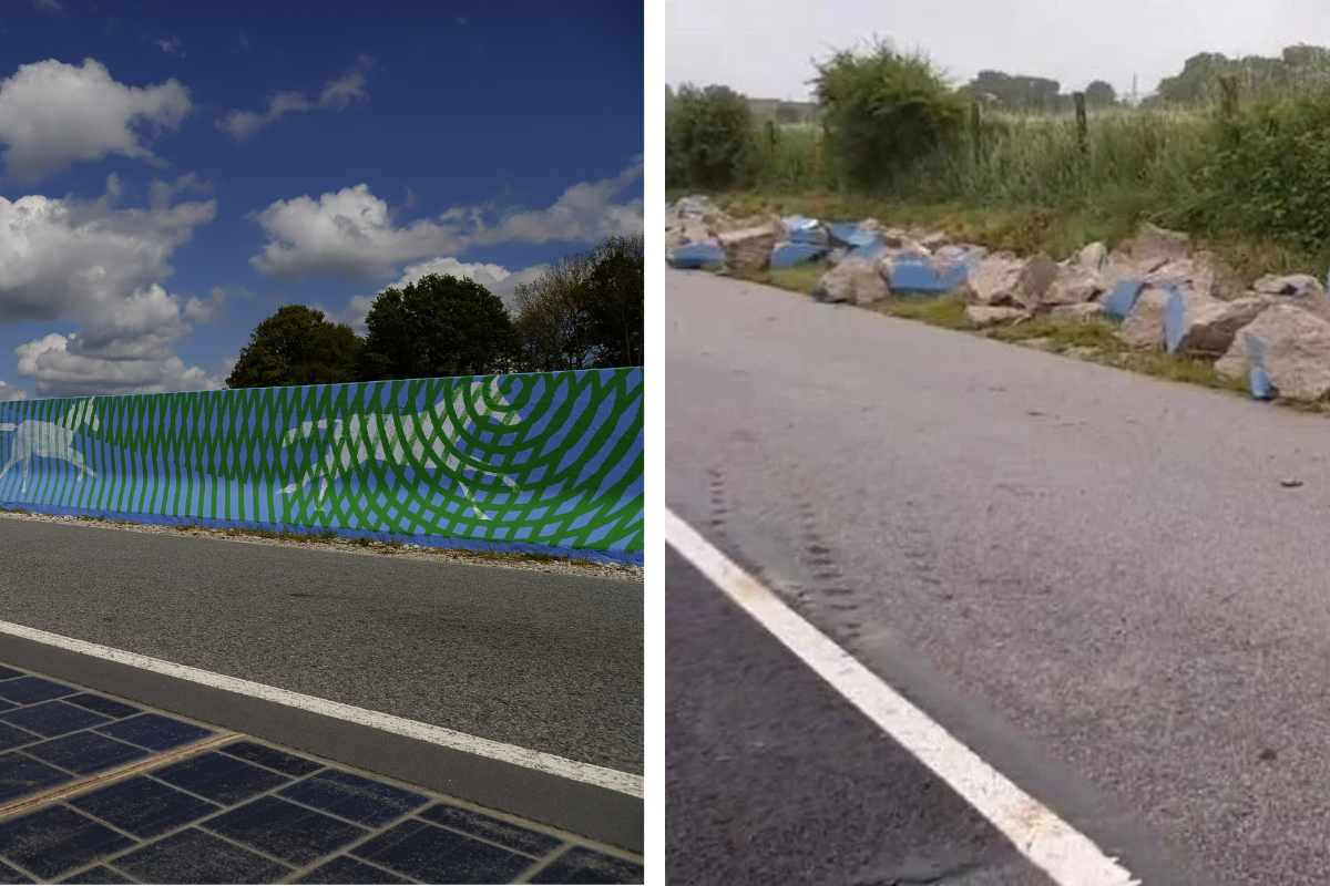 La France démantèle la « route solaire ».  5 millions de prêts finissent en poussière