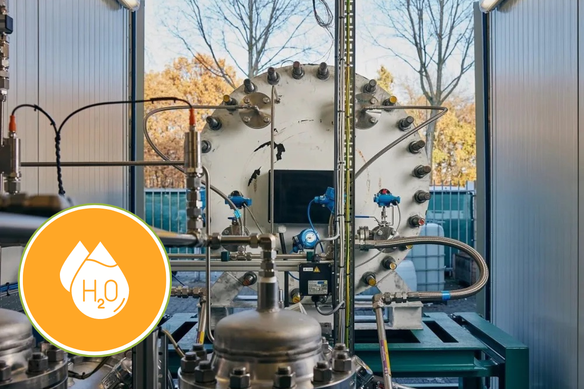 La batterie qui produit de l'hydrogène vert (grâce à l'énergie du soleil et du vent)