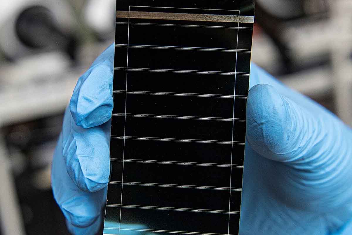 Cella solare perovskite