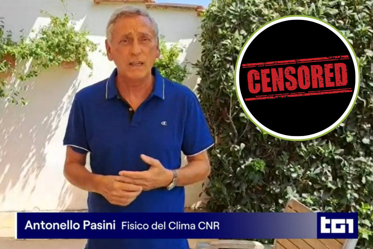 Censure climatique sur TG1 ! « Coupe stratégique » pour éliminer le lien entre la crise climatique et les « intempéries »
