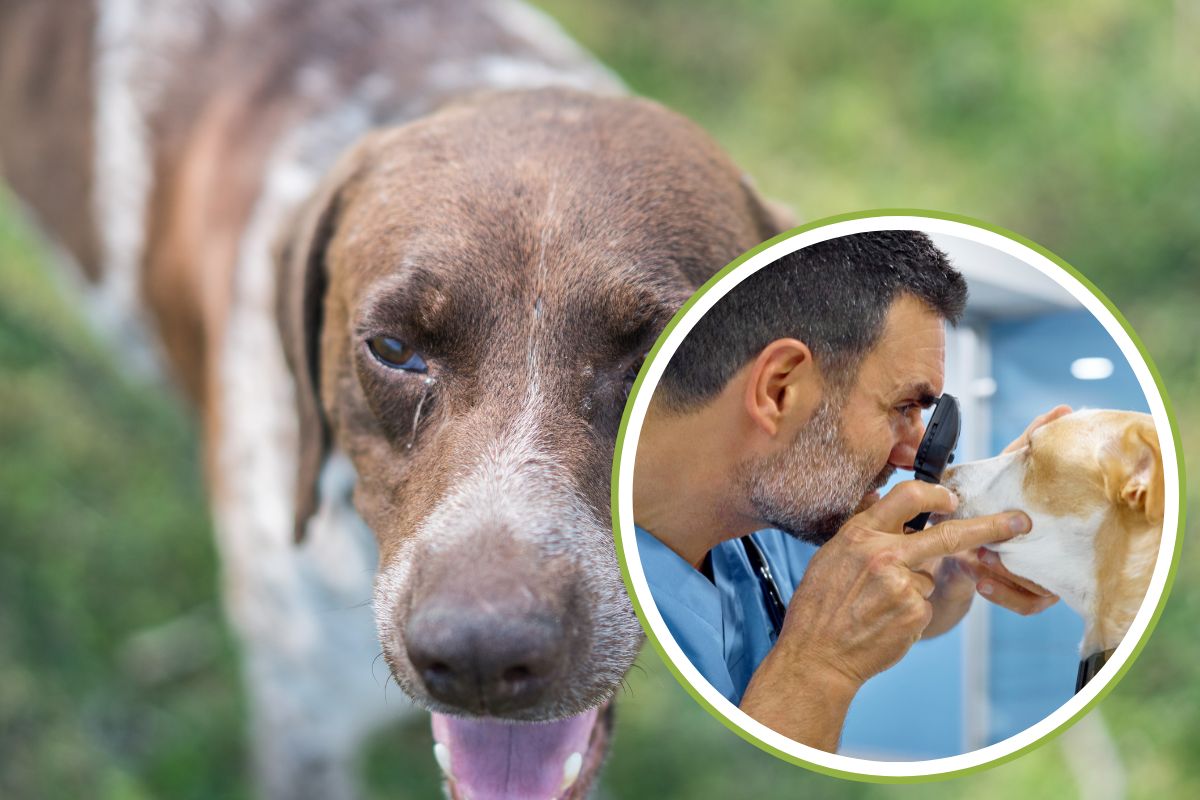 congiuntivite cane