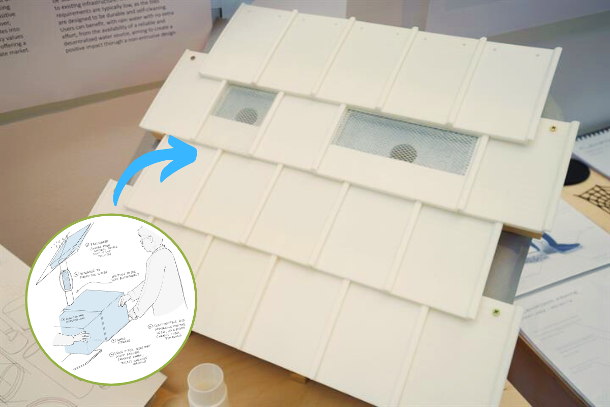 Je vais vous expliquer comment ce "simple" carrelage peut récupérer l'eau (et réduire la consommation de la maison de 50%)