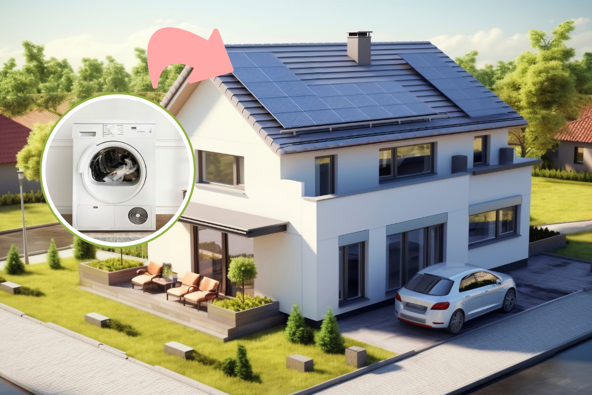 Photovoltaïque, le lave-linge séchant solaire connecté directement au toit arrive (via l'intelligence artificielle)