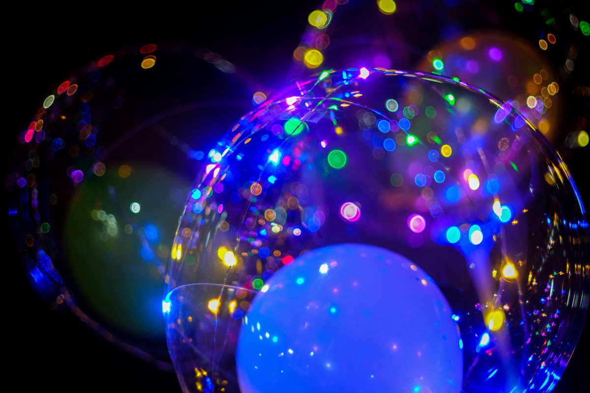 palloncini con led