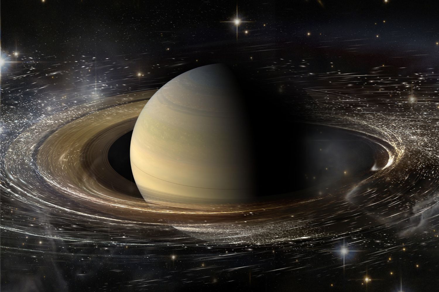 congiunzione luna saturno 8 dicembre 2024