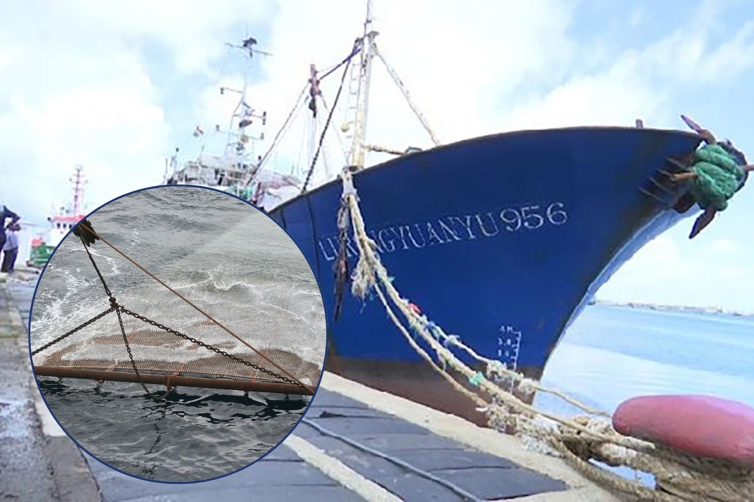 nave cinese pesca illegale