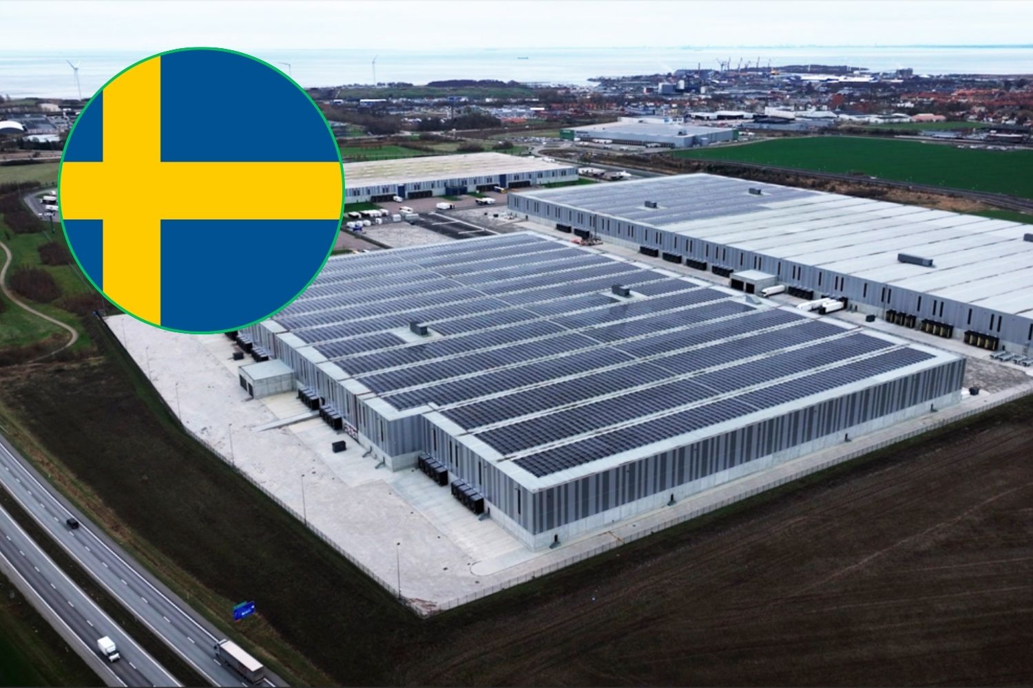 Photovoltaïque: dans cette usine a installé le plus grand système sur le toit des pays scandinaves