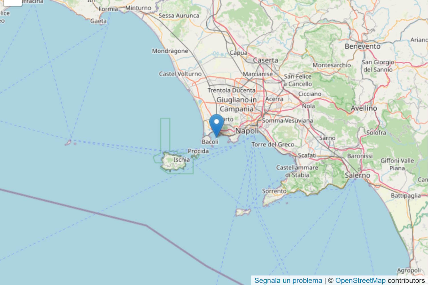 campi flegrei terremoto