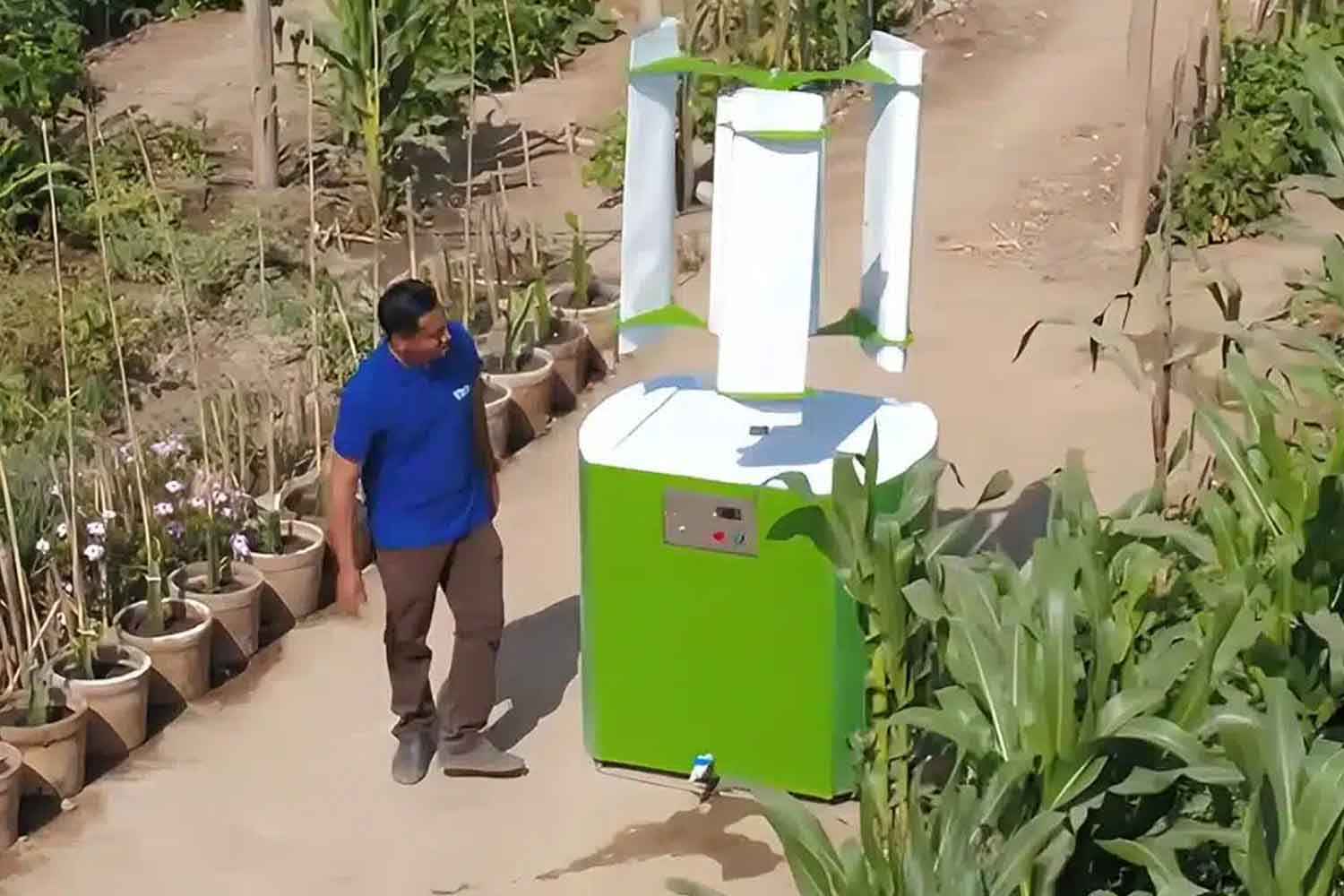 turbina eolica acqua potabile