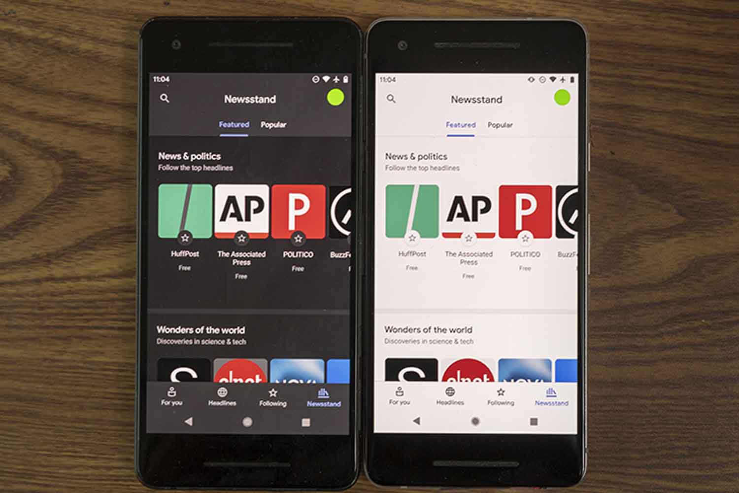 modalità scura dark mode smartphone