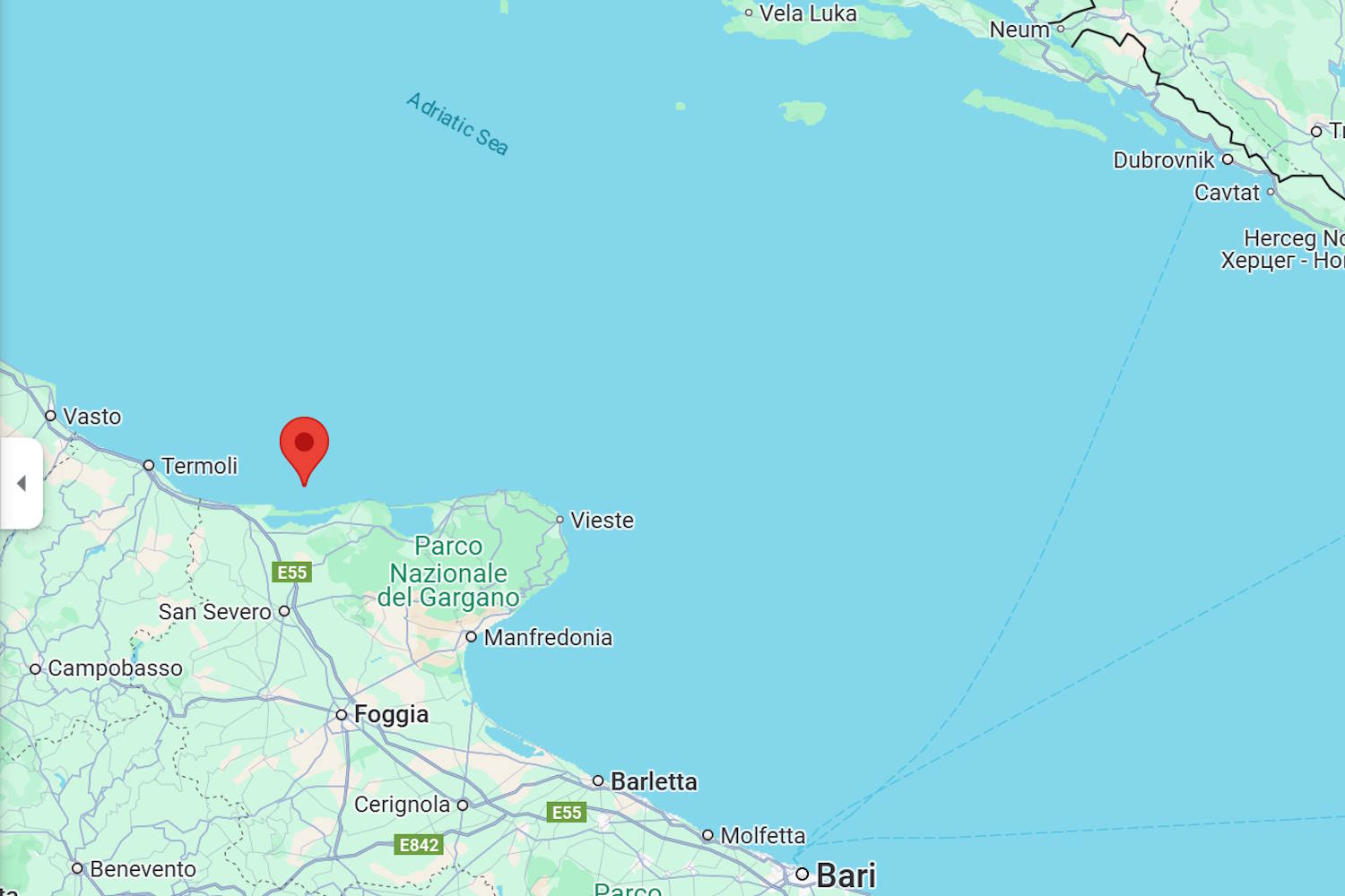 terremoti puglia gargano 14 marzo 2025