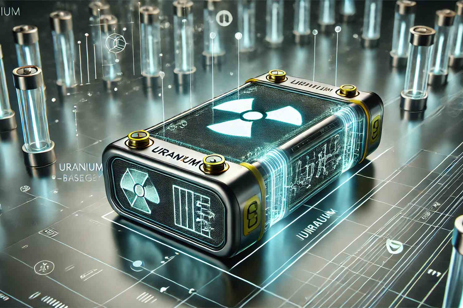 batteria uranio impoverito