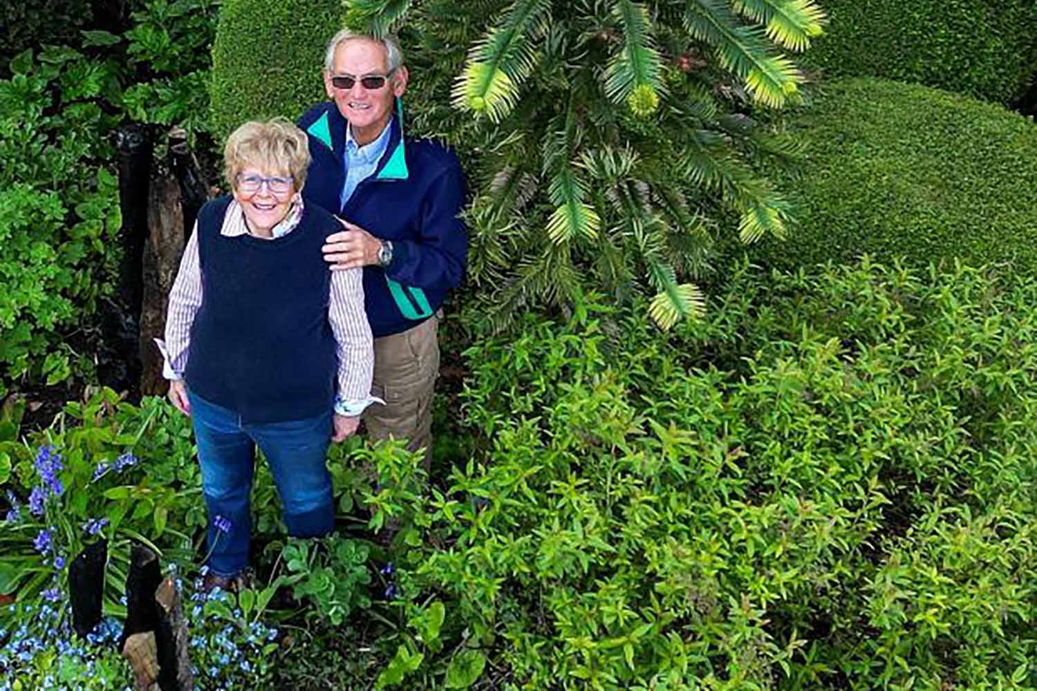 Pamela e Alistair Thompson