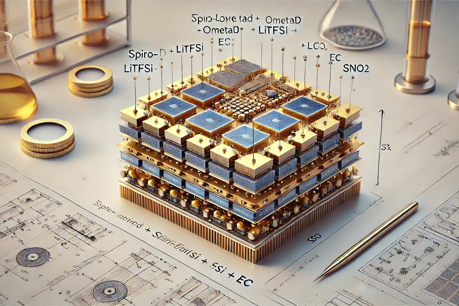 cella perovskite calore