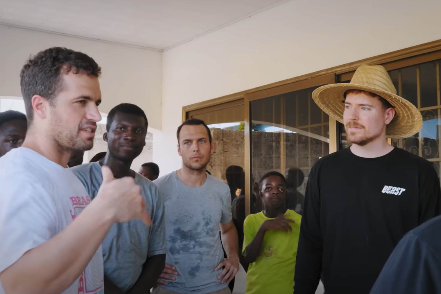 MrBeast ospedale Ghana