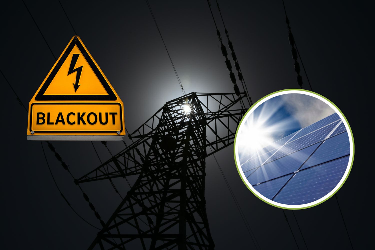 pannelli solari black out