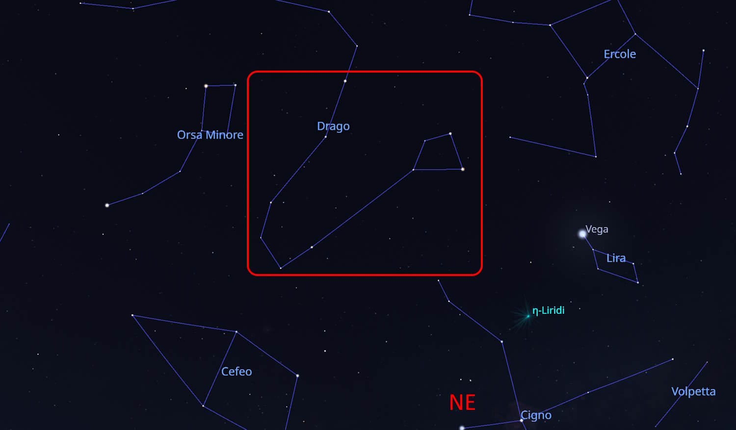 Étoiles affaissées mai 2025