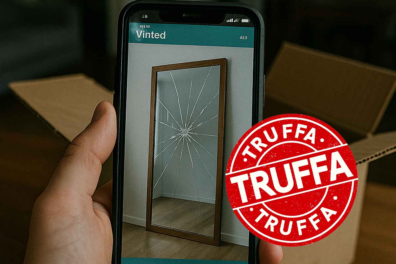Truffa su Vinted