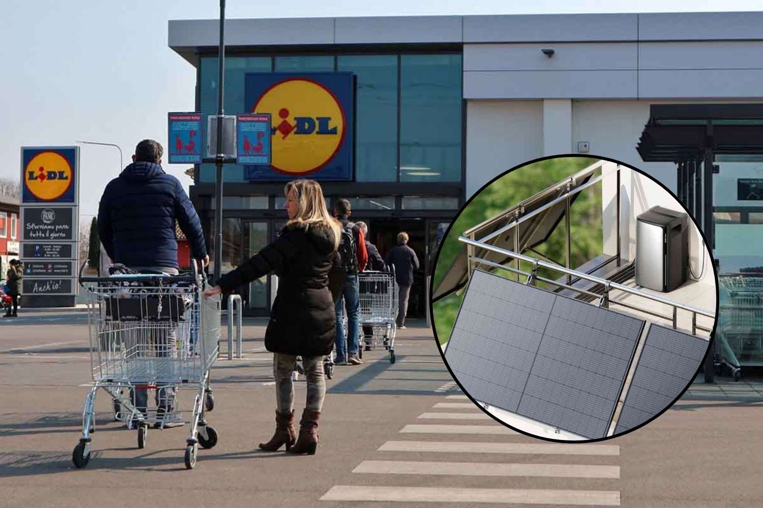 kit fotovoltaico da balcone lidl