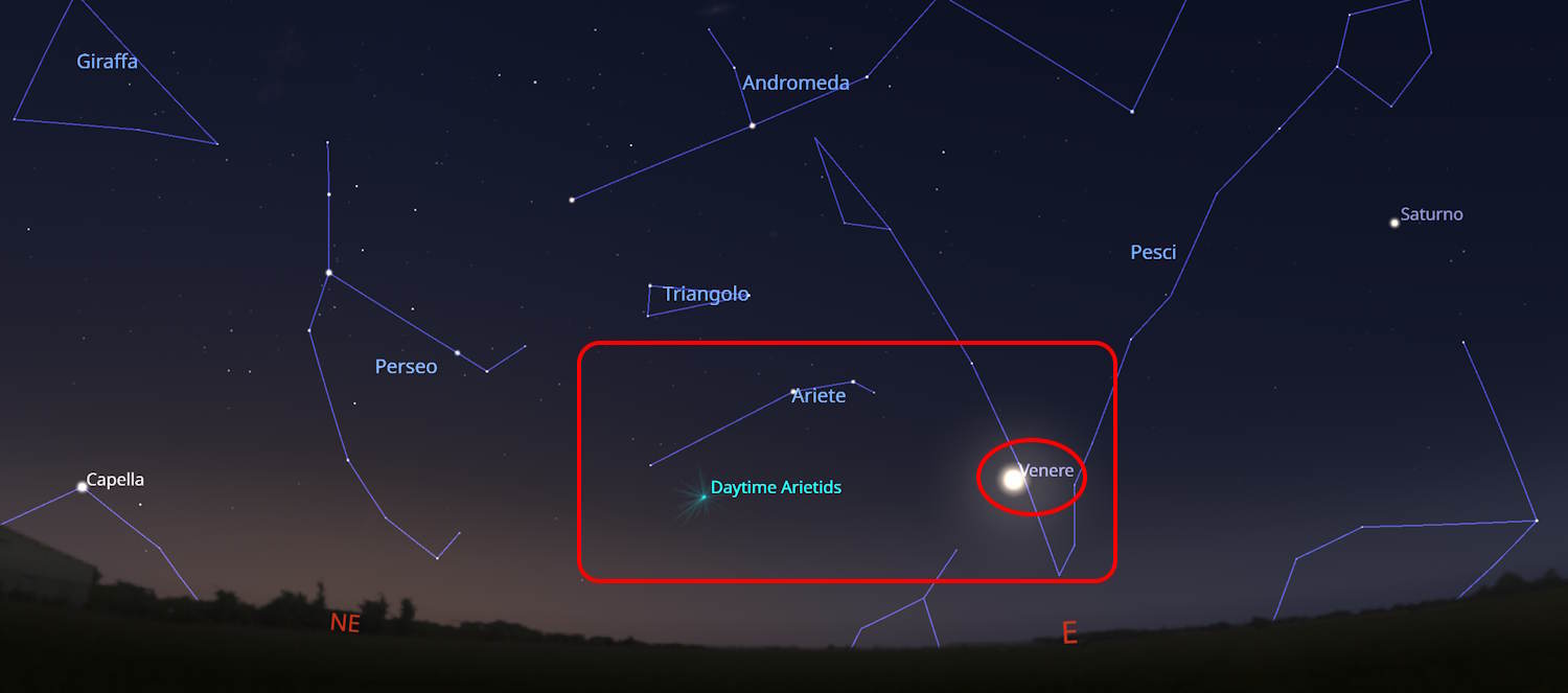 Ragging Stars Arietidi et Zeta Perseid juin2025