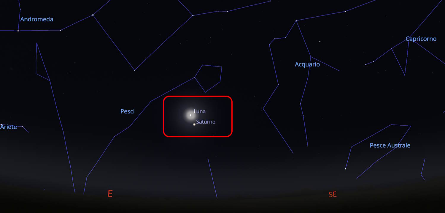 Bacio Luna Saturn 19 juin 2025