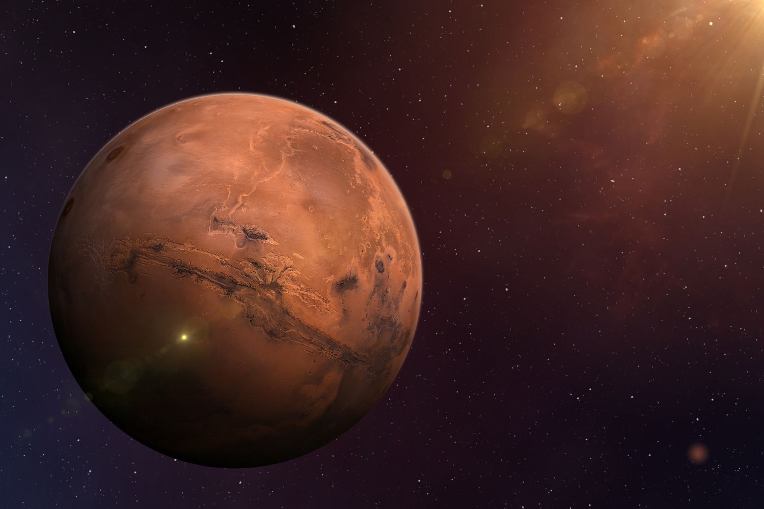 bacio luna marte 29 giugno 2025