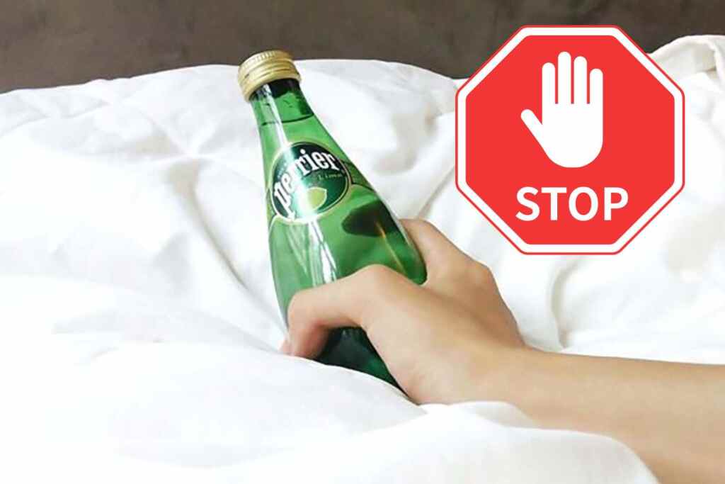 Perrier Stop Water