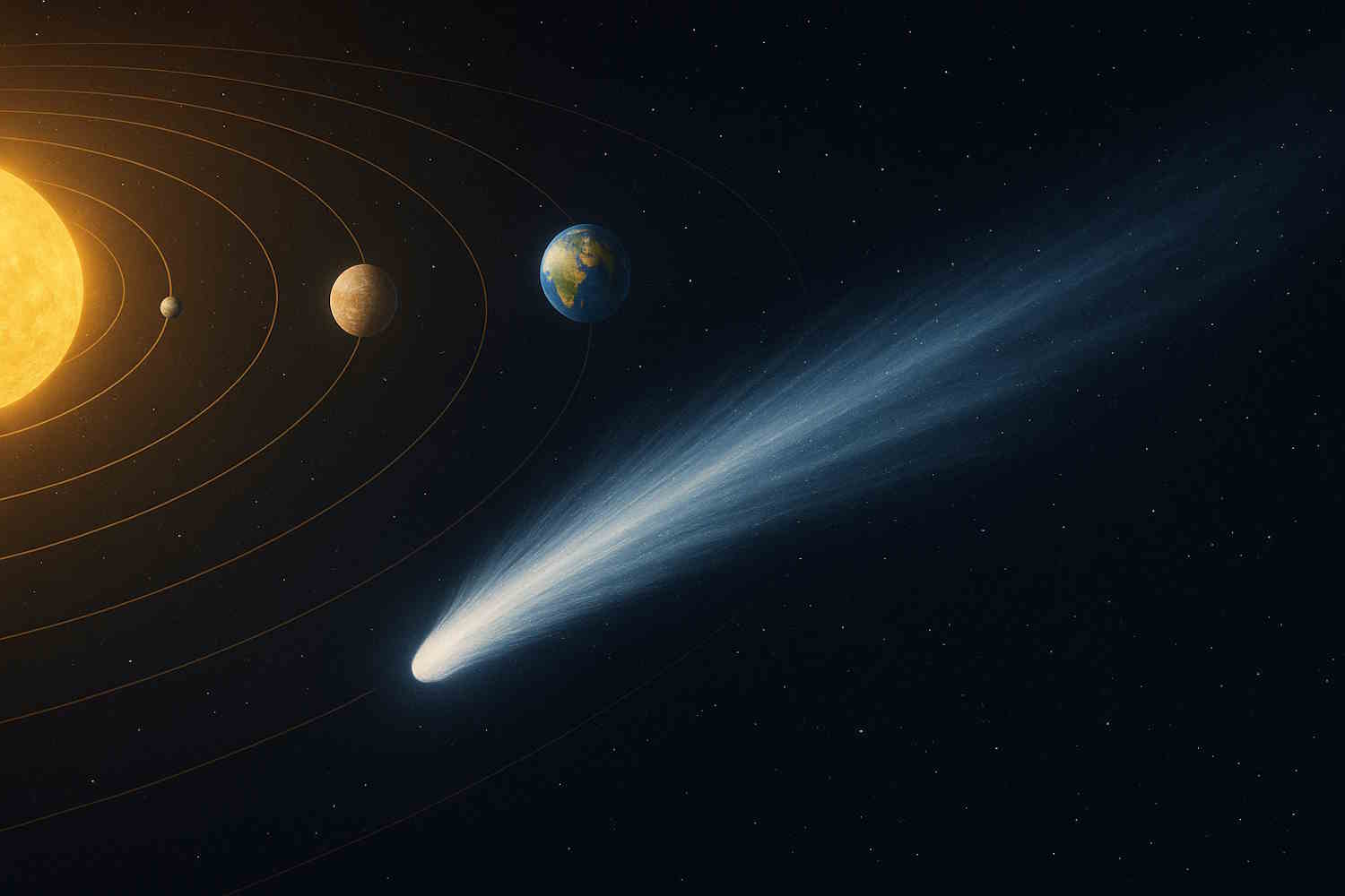 cometa sistema solare