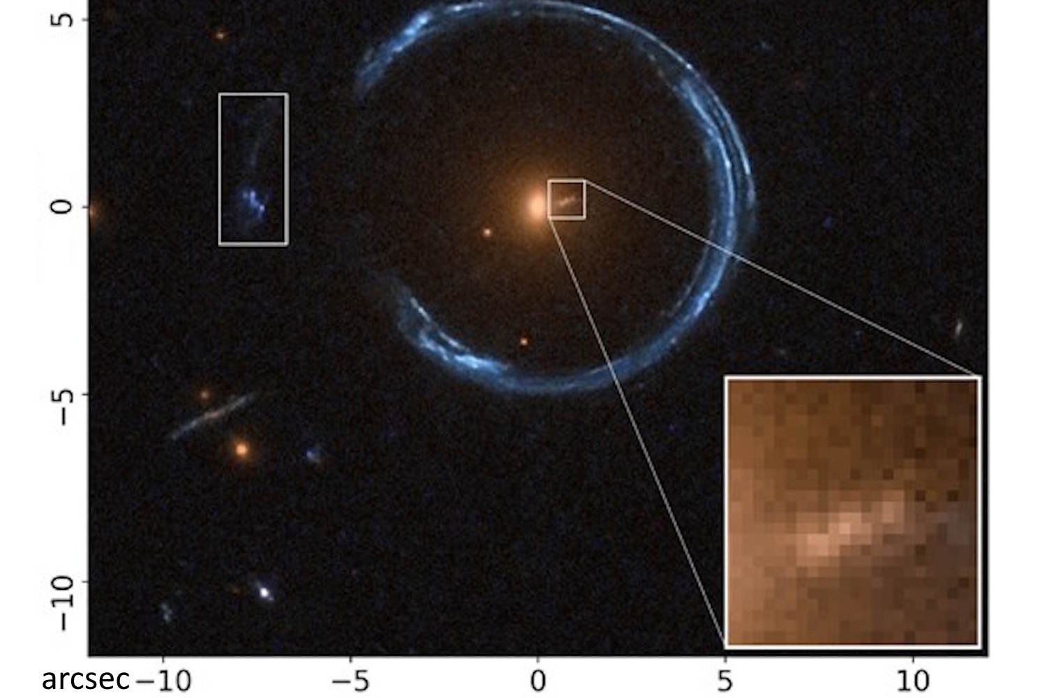 buco nero supermassiccio galassia ferro di cavallo