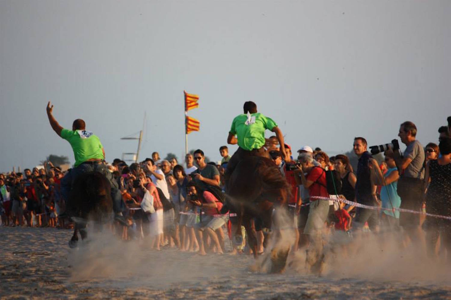 Corregudes de Joies: Les courses de cheval Crazy sur la plage reviennent à Valence (malgré la chaleur et les manifestations)