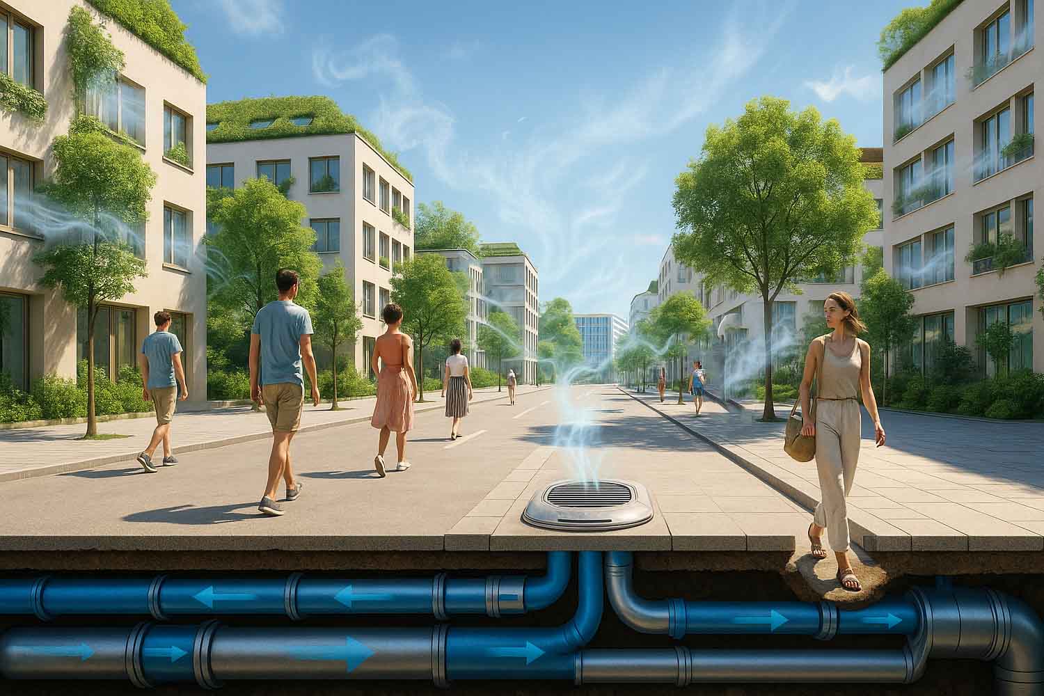 raffreddamento urbano