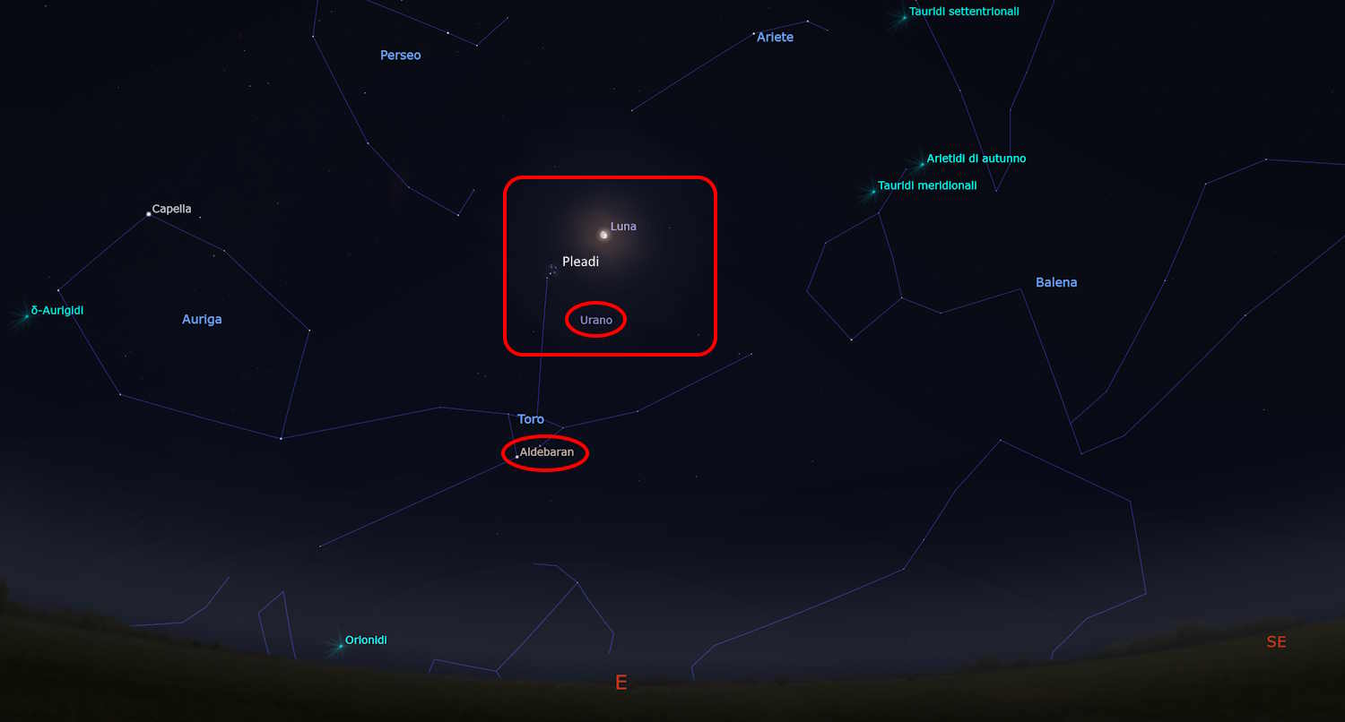 conjonction lune pléiades