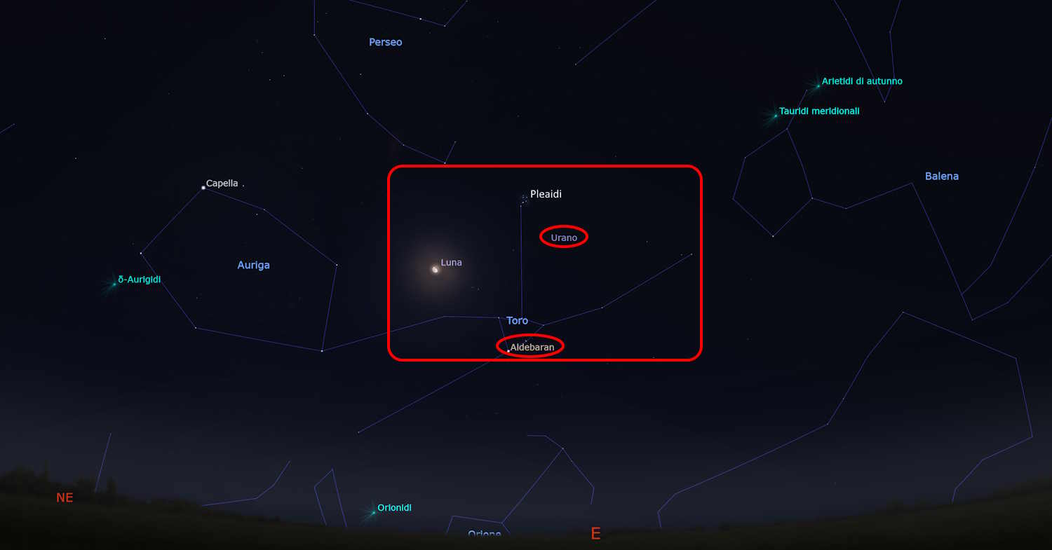 conjonction lune pléiades