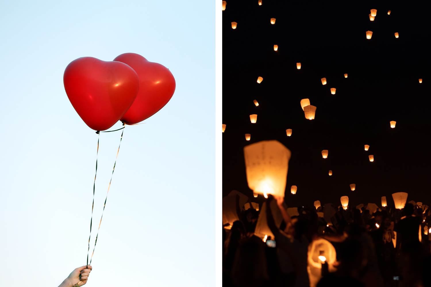 palloncini e lanterne