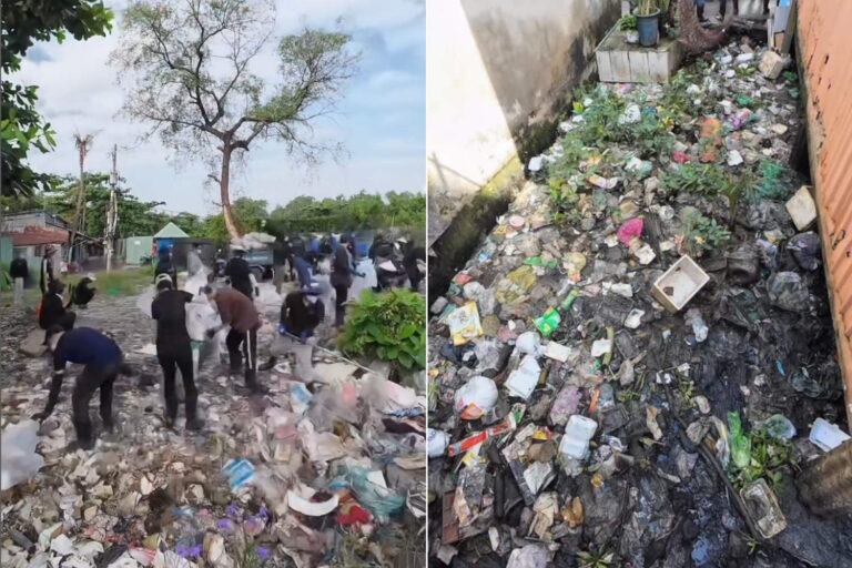 Ces jeunes retirent des tonnes de déchets des rivières et canaux du Vietnam (grâce aux « bombes à ordures »)