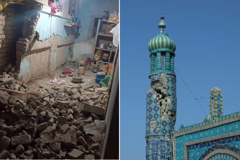 Séisme de magnitude 6,3 en Afghanistan : plus de 20 morts, des centaines de blessés et dégâts à la Mosquée Bleue historique