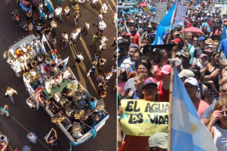 « L'eau de Mendoza n'est pas négociable » : manifestations dans toute la province argentine contre un projet minier